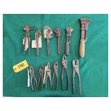 12-Vinage Wrenches and Pliers