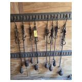 8 Large Balance Beam Scales