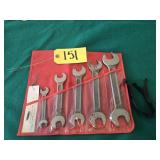 Set of No. 200 Auto Kit Flat Wrenches