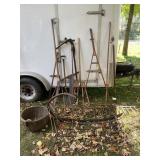 Antique Rakes and Tools
