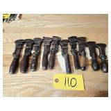10 Vintage Adjustable Wrenches