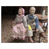 Porcelain Aged Couple