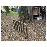 Brass bedframe