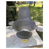 Galvanized Sitz Bath