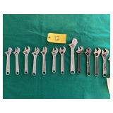 13- Adjustable Wrenches