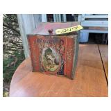 19th Century Ginger Toleware Storage Container