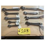 9- Betï¿½r-Grip Adjustable Wrenches