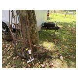 Lawn Trimmer and Shovel Plow