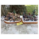 Boydï¿½s Bears Danbury Mint Lighted Scenes