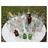 36- Vintage Glass Bottles