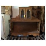 Vintage Wooden Stand with Cabinet