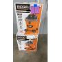 2 RIDGID 12 GAL WET/DRY VACS IN BOXES