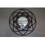 ROUND METAL MIRROR WALL ART