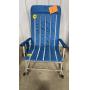 BLUE PORTABLE ROCKING CHAIR