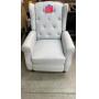 ABBYSON LIVING LIGHT GREY PUSH BACK RECLINER