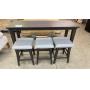 BAR TABLE W/ 3 STOOLS