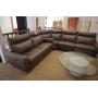 3PC LEATHER POWER RECLINING SECTIONAL