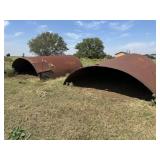 2 - 1/2 tank shelters