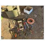 Tools, ammo can