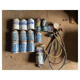 R134a, R12, Robinair gauges