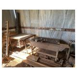 Welding, cutting, chop saw tables