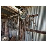Chains, boomers, horn sheers, bolt cutters