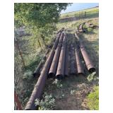 Pipe, I beam trusses