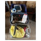 Roofing nails, flashing, caulking, misc.
