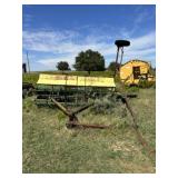 John Deere drill, VerMeer 605 Super F baler