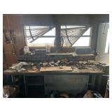 Work bench, hardware organizers, hardware