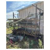 Metal rack and fencing supplies
