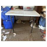 3ft folding plastic table, card table