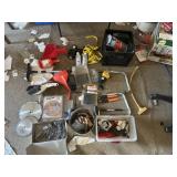 Torch head, heat gun, chipping ham mer,