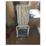 Werner aluminum work platform, step stool