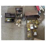 Jewelry boxes, chest, misc.