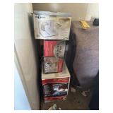 24" vent free gas logs, ice cream maker,