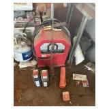 Lincoln AC225 welder and welding rod