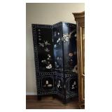 Gorgeous Asian Folding Dressing Screens (2 Pieces)