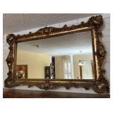 Large Plastic Framed Mirror