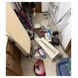 Rolling Walker, Ironing Board, Laundry Basket,