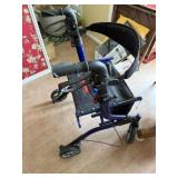 Drive 4-Wheeled Walker, Chair Cushion,