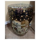 Vintage Porcelain Asian Garden Seat