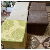 5+/- Small Storage Ottomans