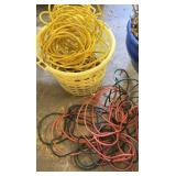 5+/- Extension Cords, Plastic Laundry Basket