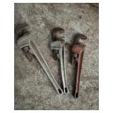 3 Pipe Wrenches