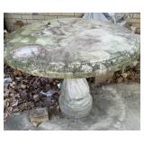 Concrete Round Outdoor Table