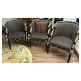 3 Pulaski Furniture Corp Swan Accent Chairs