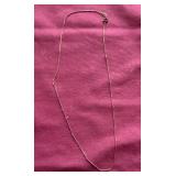 14K Gold Thin Necklace
