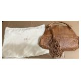 G.I.L.I. Leather Purse w/ Storage Bag