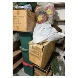 Large Lot of Christmas Decorations